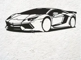 Lamborghini Aventador Wall Art