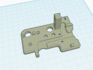 Biqu H2V2S Lite mount for Ender 3 / Pro