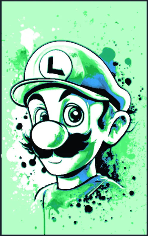 HueForge - Luigi (5 color combo)
