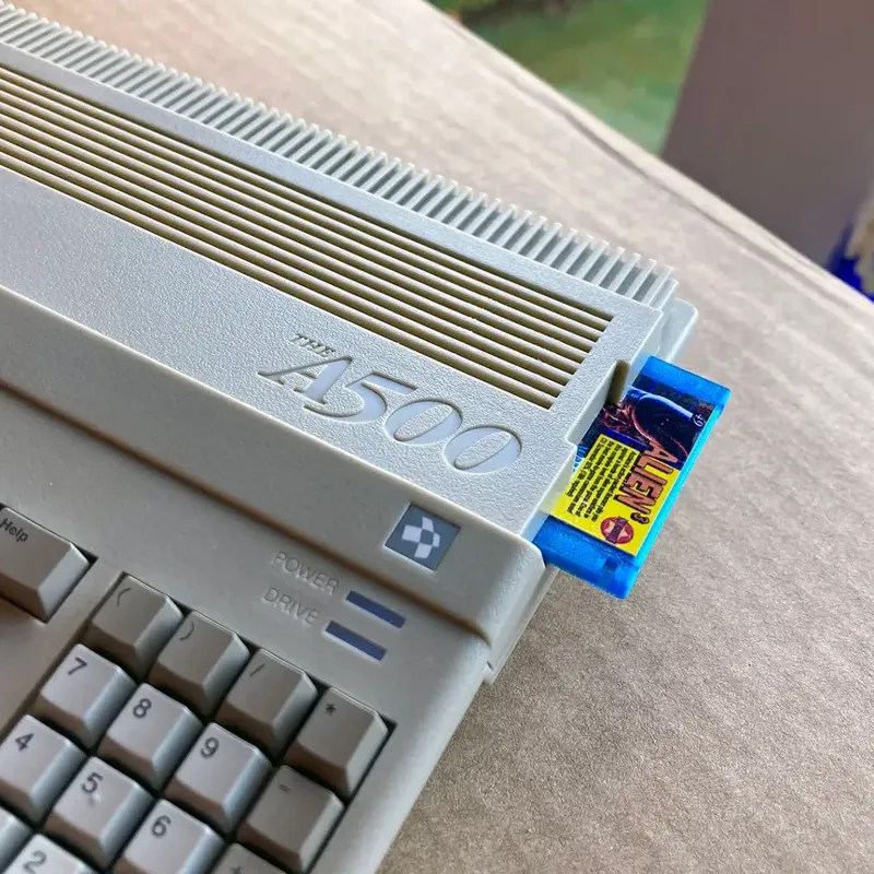 Amiga 500 Mini Disc Insert