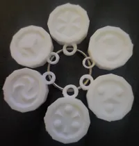 Porte-clés médaillons Zelda — Ocarina of Time — photo 1