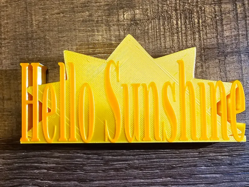 Hello Sunshine Desk Decor