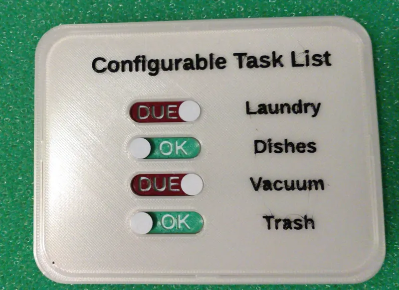 Configurable Task List