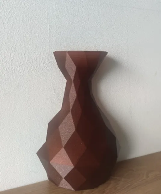 Hexagonal Half Vase