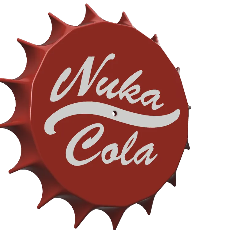 Fallout Nuka Cola Clock v1