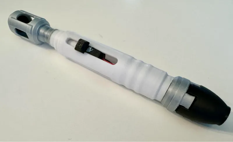 3D Printed 10th Doctor Sonic Screwdriver With Led