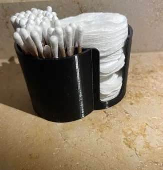 Cotton pad/sticks holder