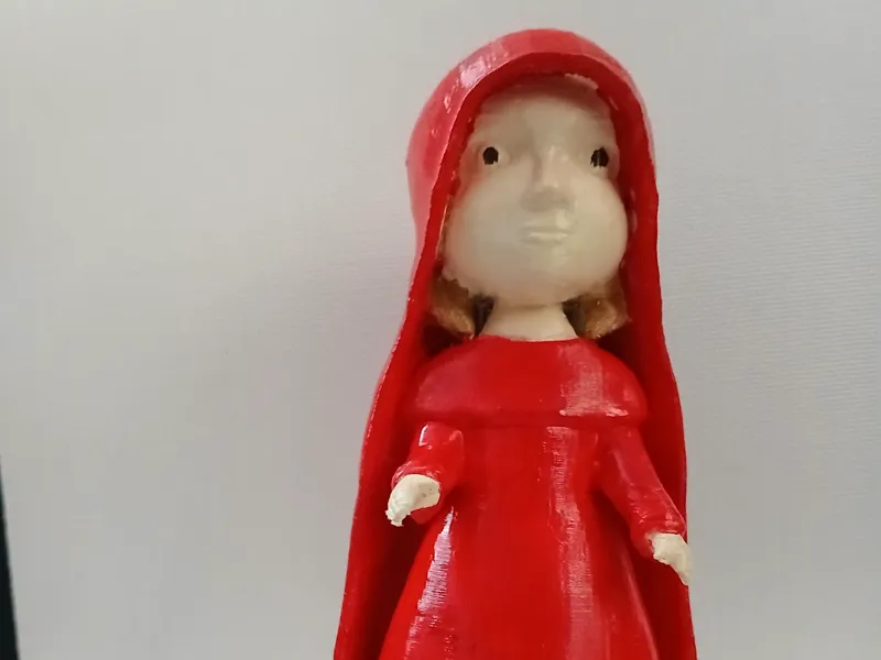 girl in red
