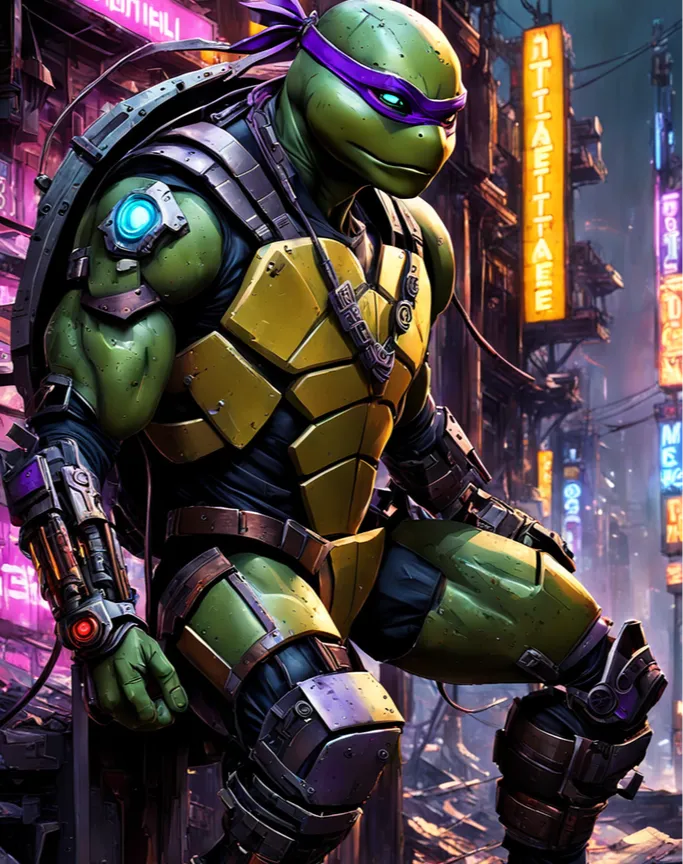 Donatello - Cyborg