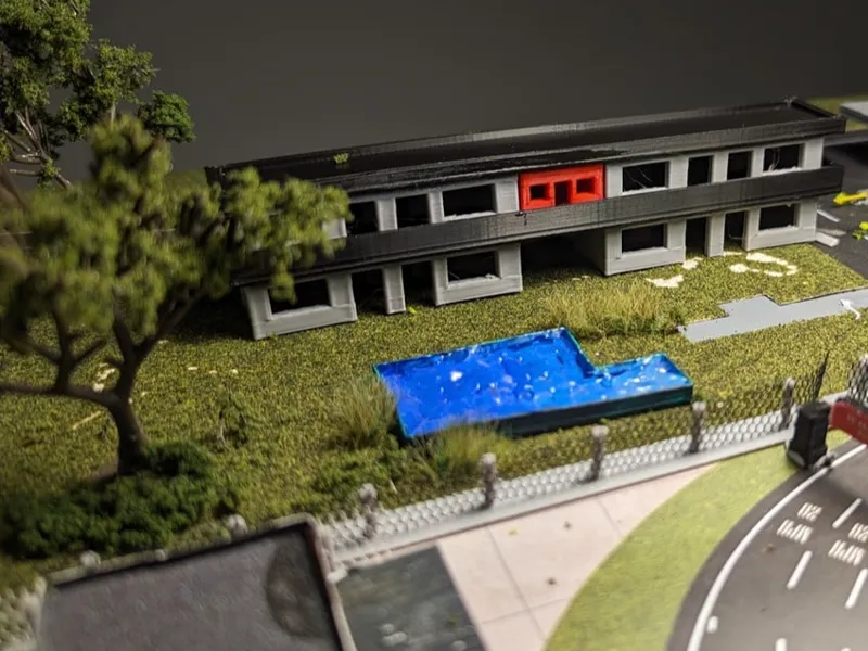 1:400 Airport Motel