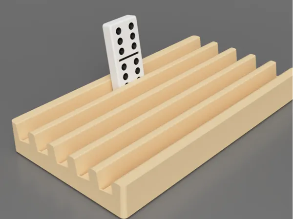 Range-dominos et cartes