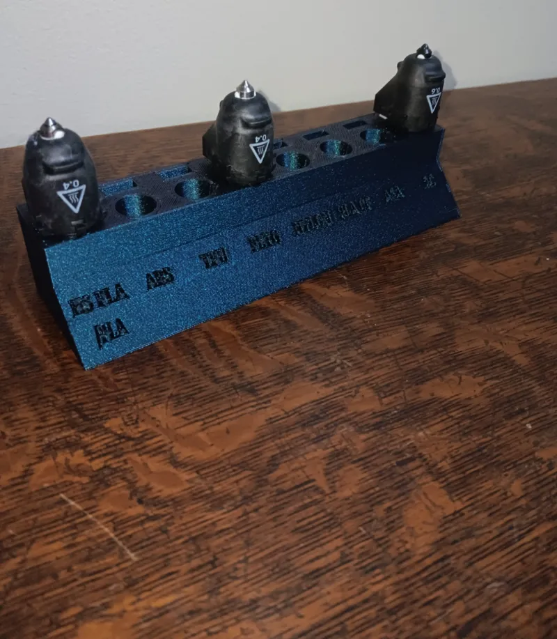 Flashforge adventure 5M pro nozzle holder.