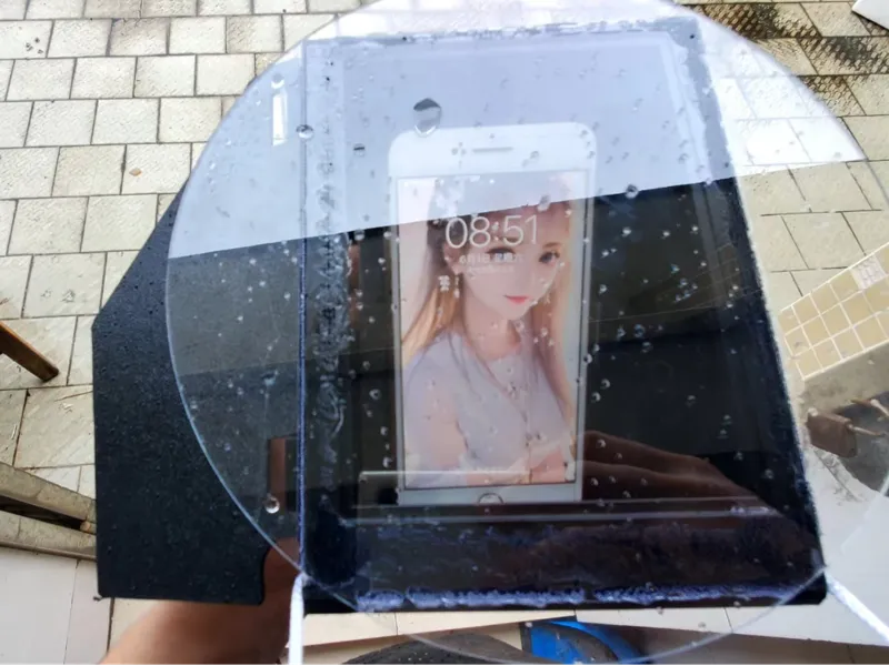 雨中骑行手机防水盒子
