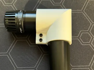Shure SM57 90 degree angle