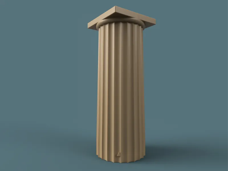 Ancient column labyrith Puzzle