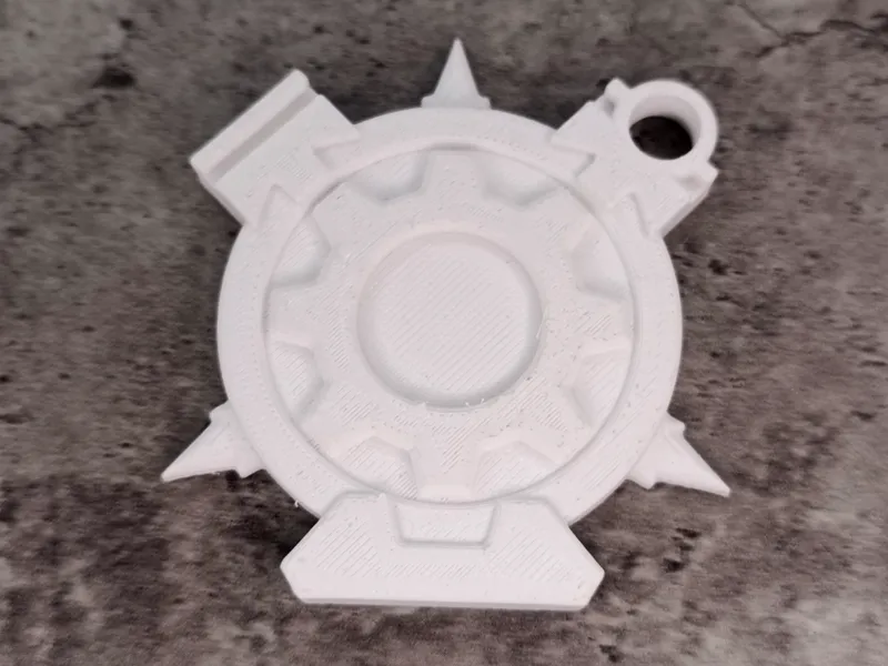 Fortnite The Machinist’s Medallion keychain