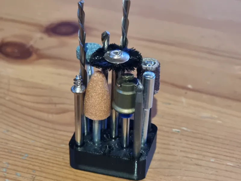 Dremel bits holder