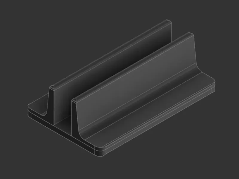 Adjustable Vertical Laptop Stand