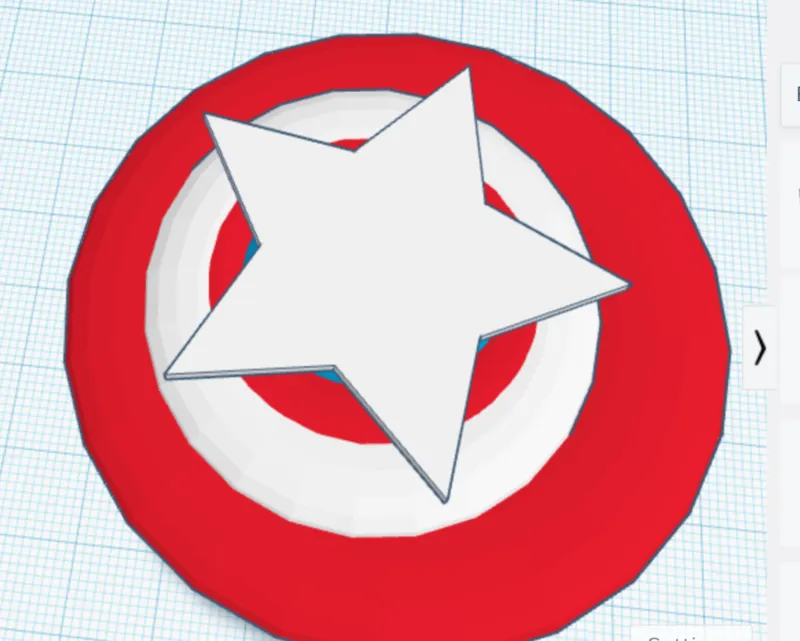 Captain America shield