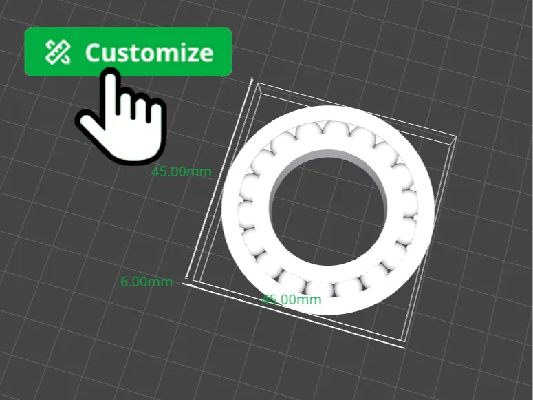 CUSTOM BALL BEARING