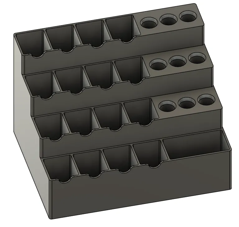 Organizer for make-up accessories