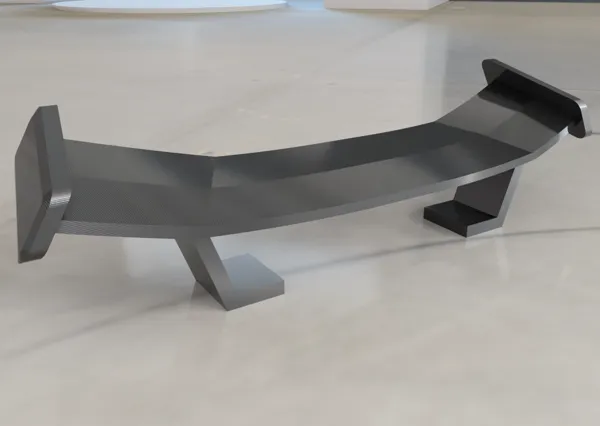Spoiler pour voiture (modèle)