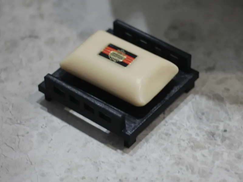 Bathroom soap Holder (no supports or glue needed)