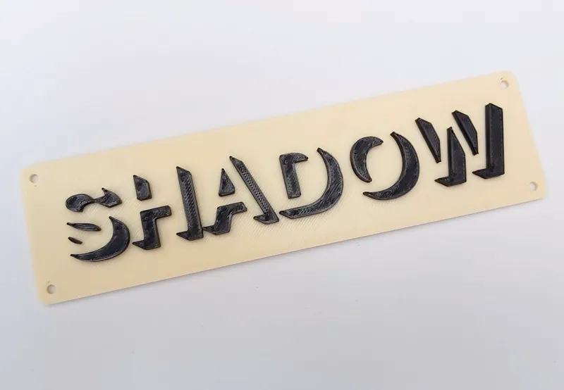 Shadow Lettering