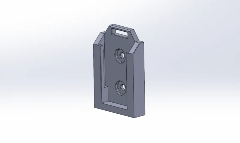 Parkside Battery Holder / Mount - Single Battery