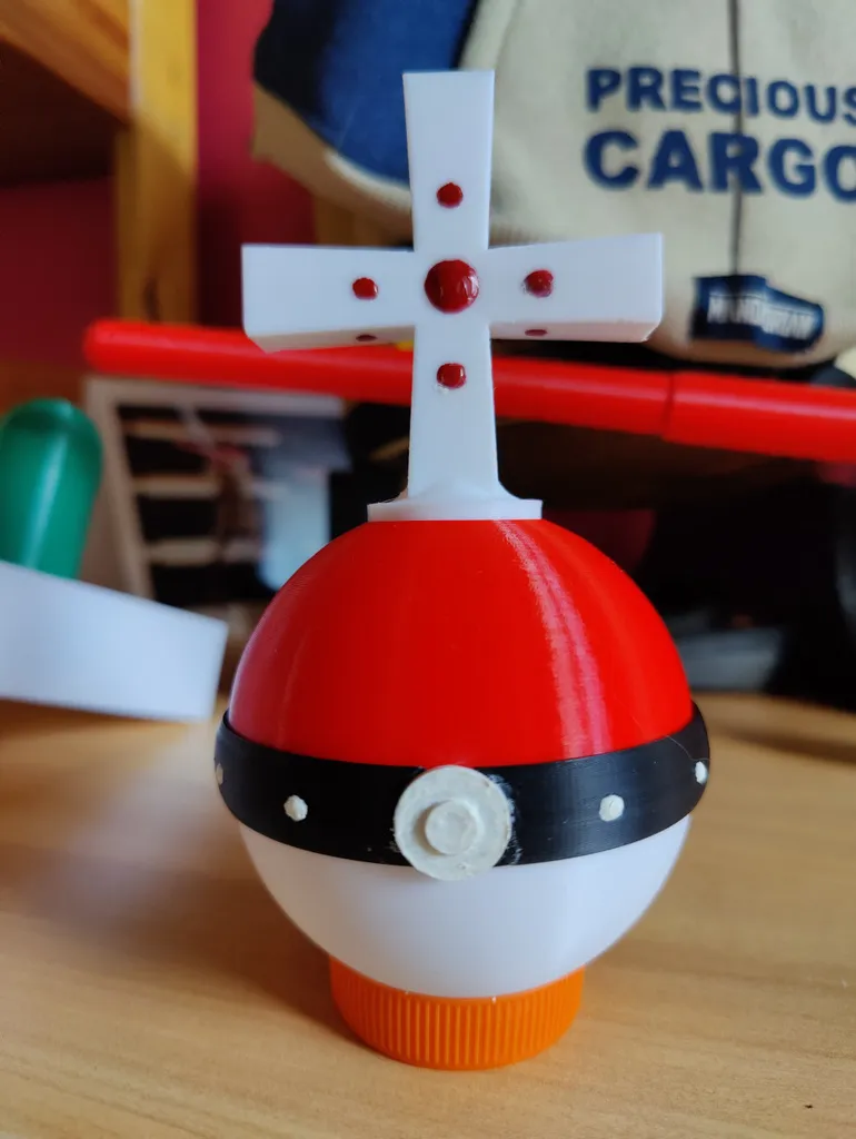 Estourballe, pokeball holy hand grenade of Antioch