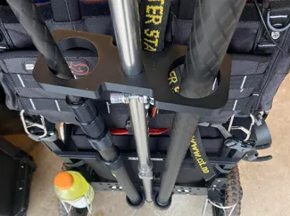 Zuca Cart Dual Umbrella/Pole Holder