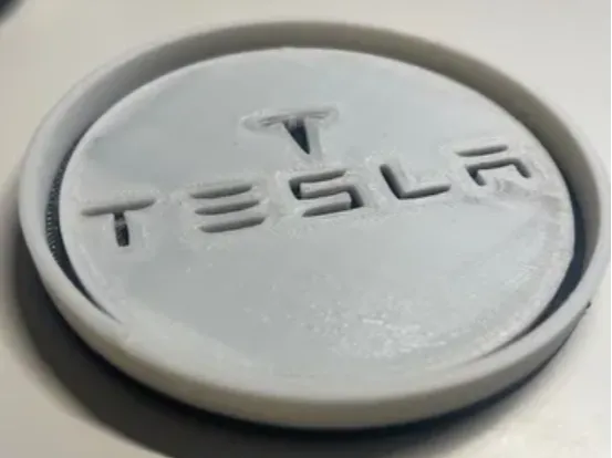 Tesla Drink Coaster - Cup Holder - Higher Rim