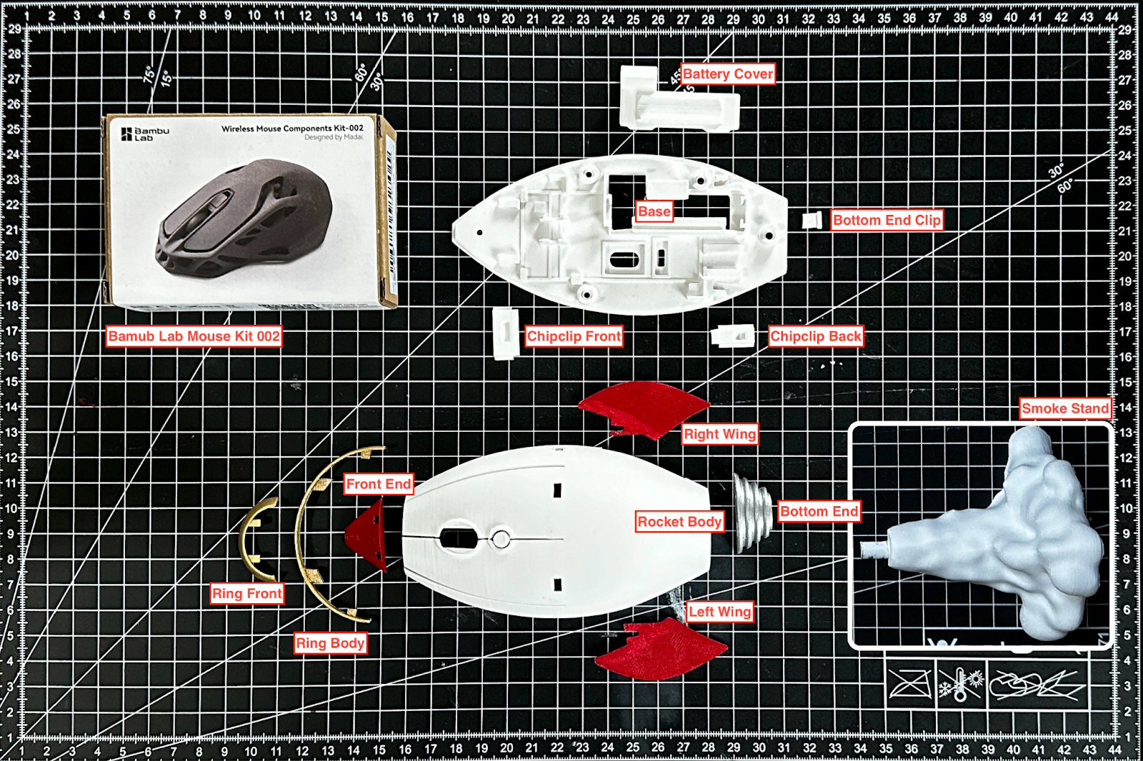 Rocket Mouse Retro Style by kulli MakerWorld: Download Free 3D Models