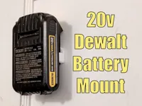 Support mural batterie Dewalt 20V — photo 1
