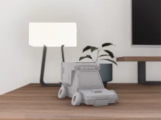 Print-In-Place Camper Van