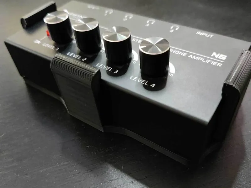 Headphone Amp Holder (Fifine N6) for Alesis Drums