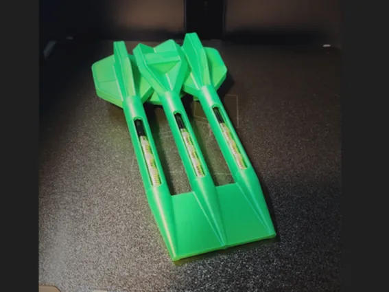 Dart Case for 150mm darts including flights