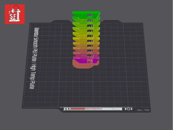 Temperature tower for A1 MINI - 190-235° C