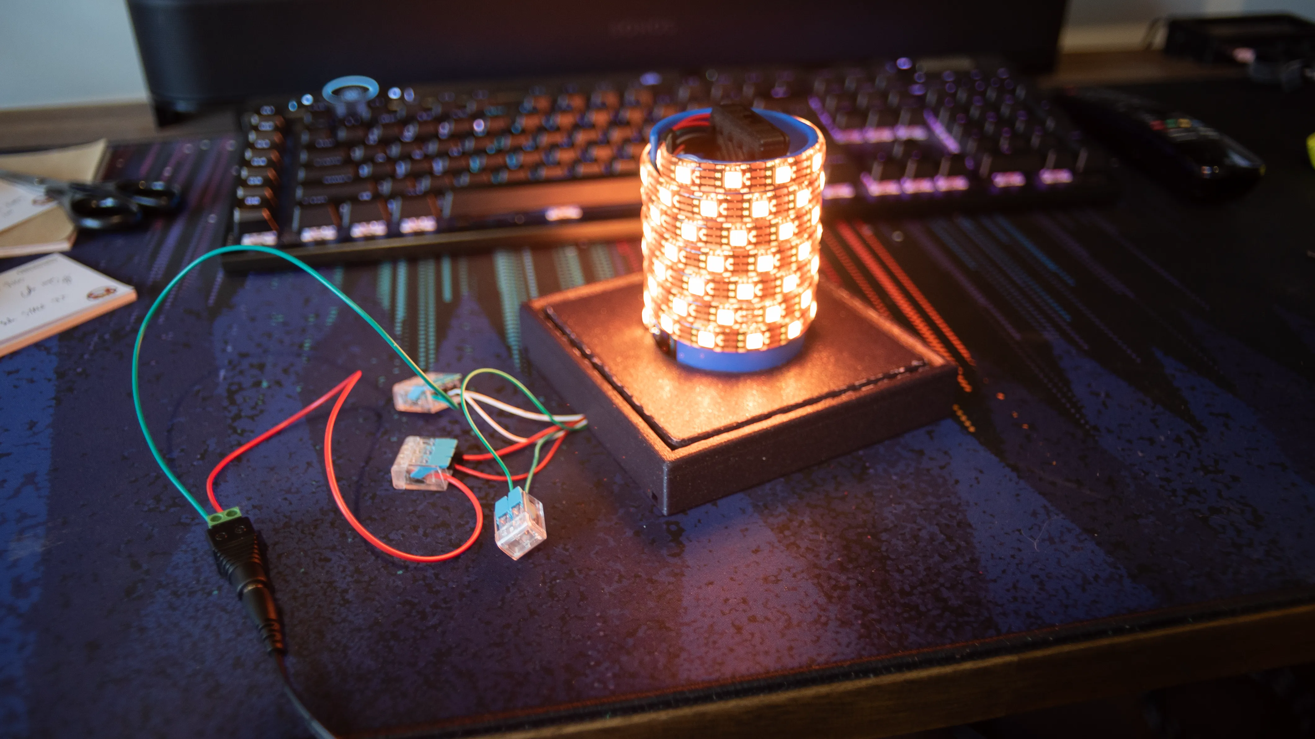 Minecraft Led Lamp Mod Minecraft Beacon Lamp (LED Lamp Kit 001 & WLED) by Jackalolz MakerWorld ...