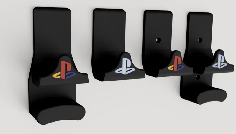 PS5 Controller and Headphones Wall Mount