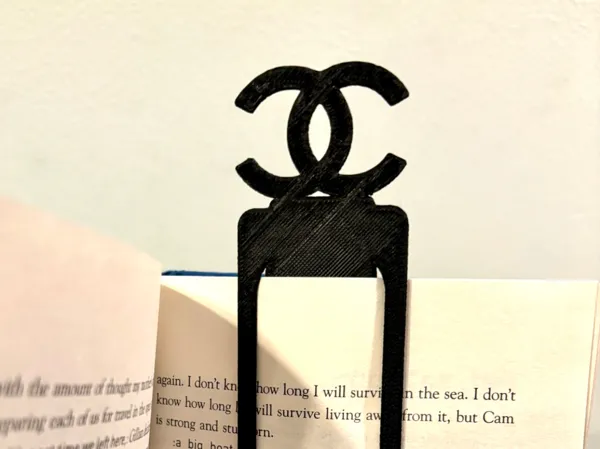 Marque-page logo Chanel