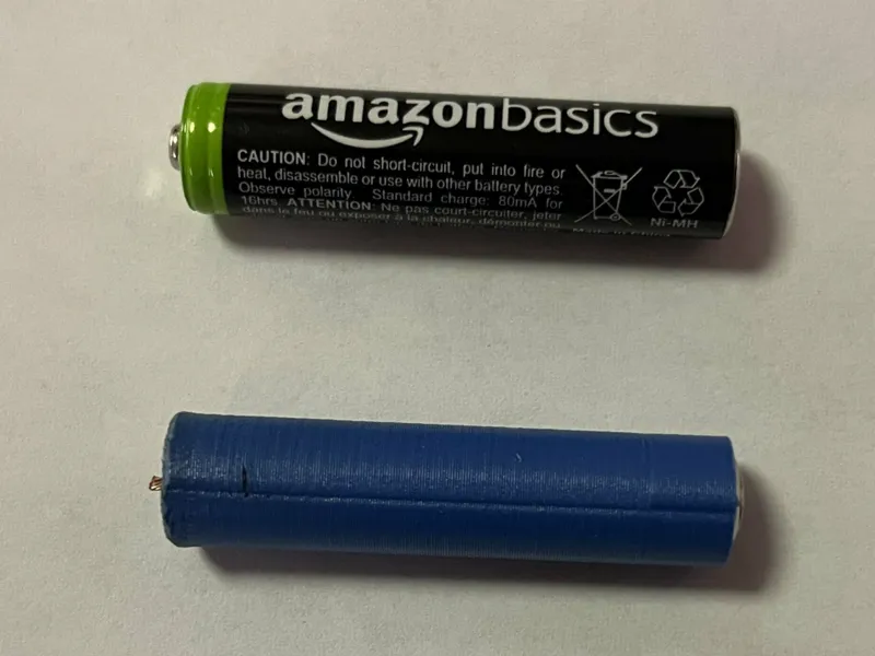 AAA 1.5V TO 3V CONVERTER USING LR41 BATTERIES