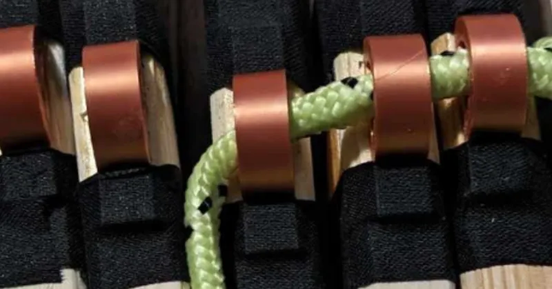 Rope holder for paracord 