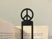 Marque-page symbole peace and love — photo 1