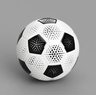 Airless soccer ball
