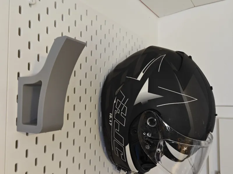 Helmet Hook for IKEA Skadis