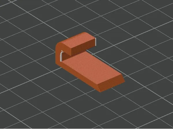 Cable Holder Hook for baseboards