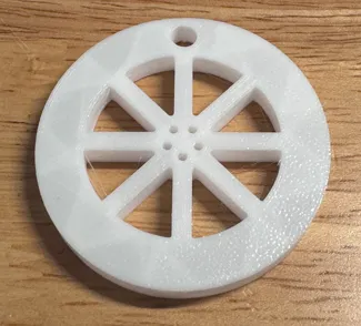 Car rim Keychain