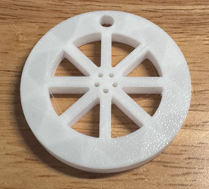 Car rim Keychain 