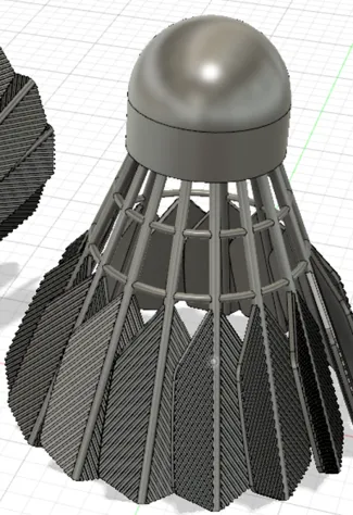 badminton shuttlecock